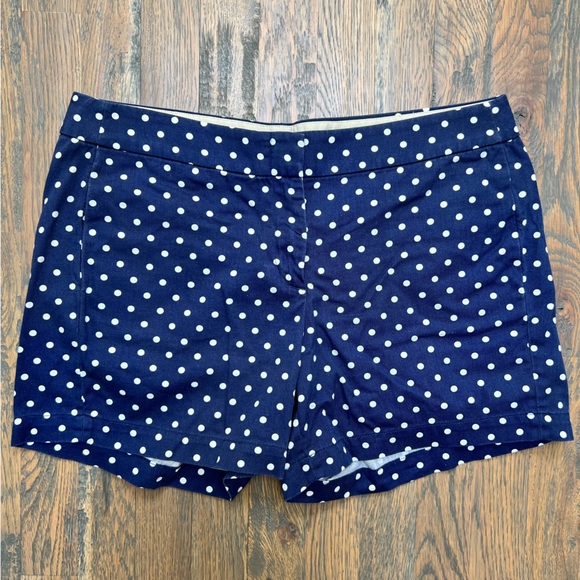 J. Crew Factory Polka Dot Chino Short - Picture 1 of 6